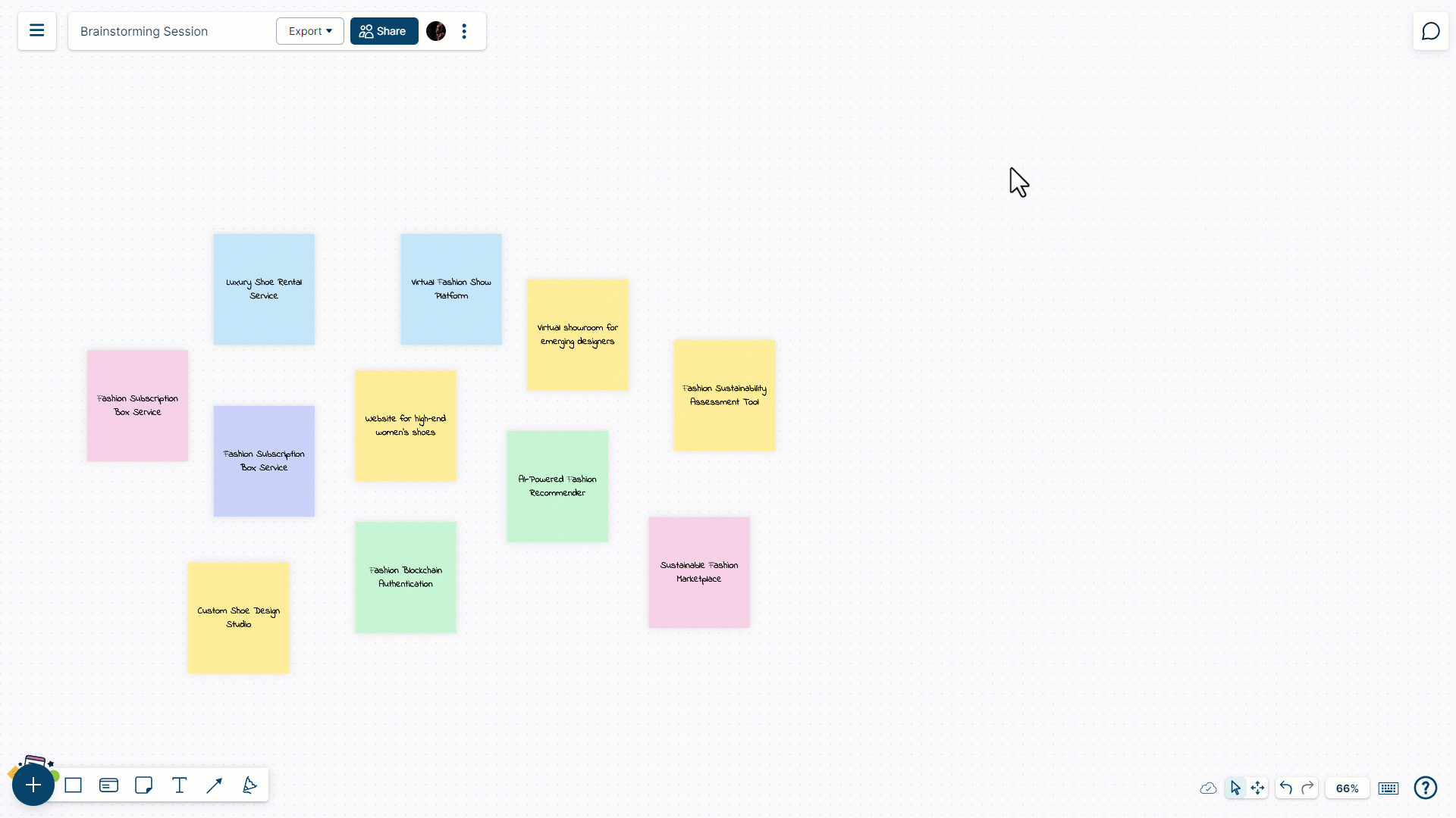 Organize Brainstorming AI