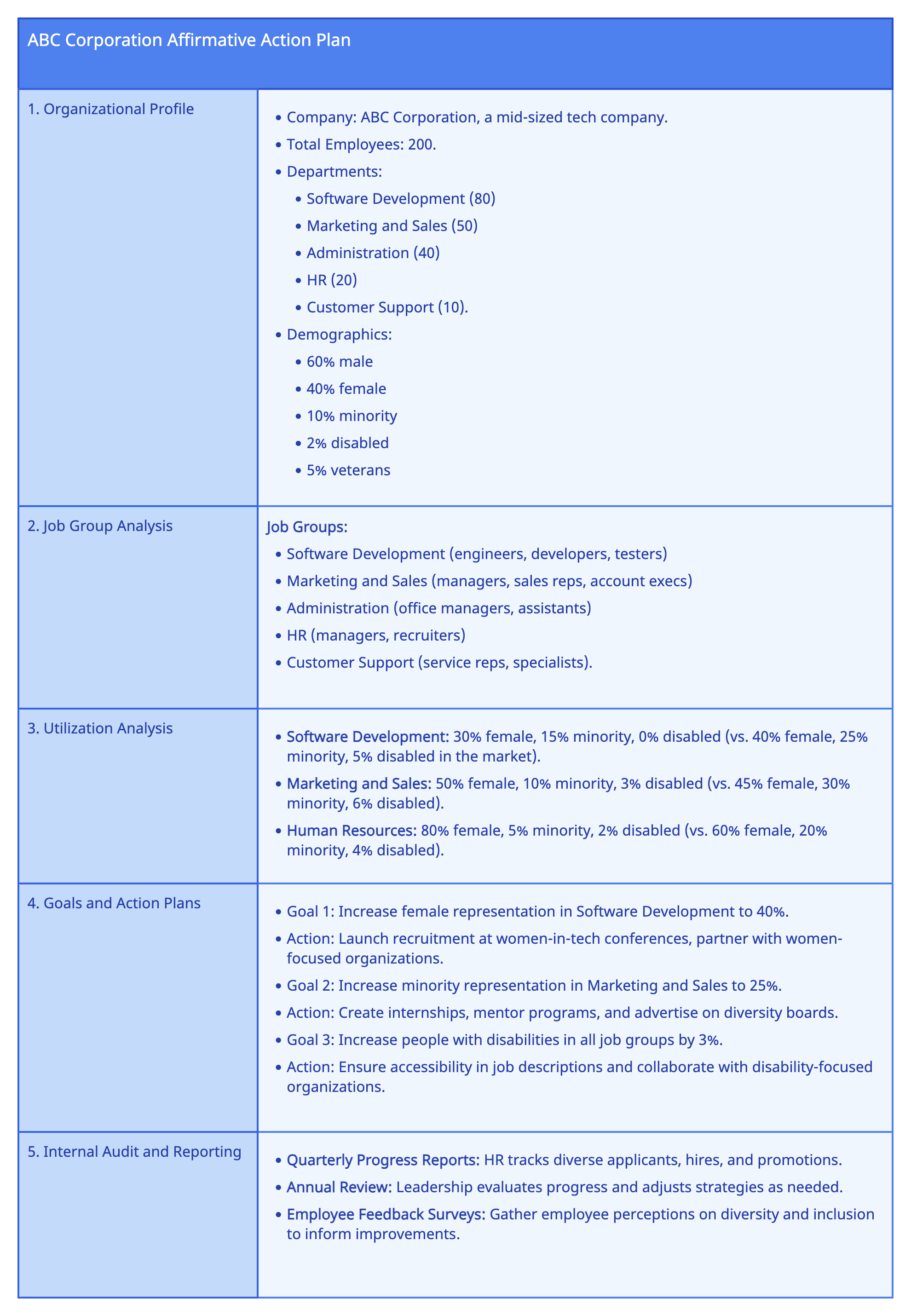 Affirmative Action Plan Example for What Is an Affirmative Action Plan