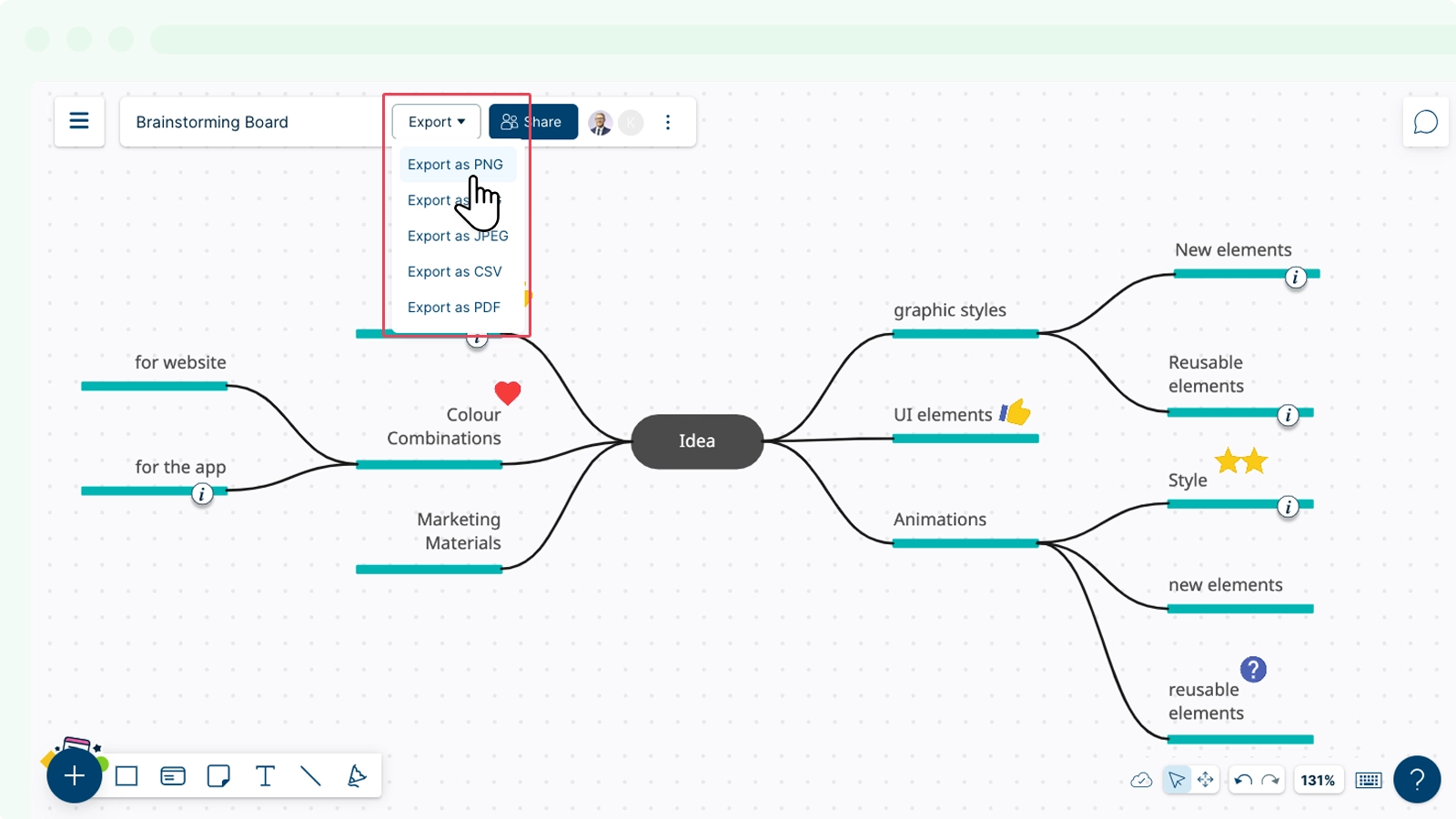 Export a Workspace