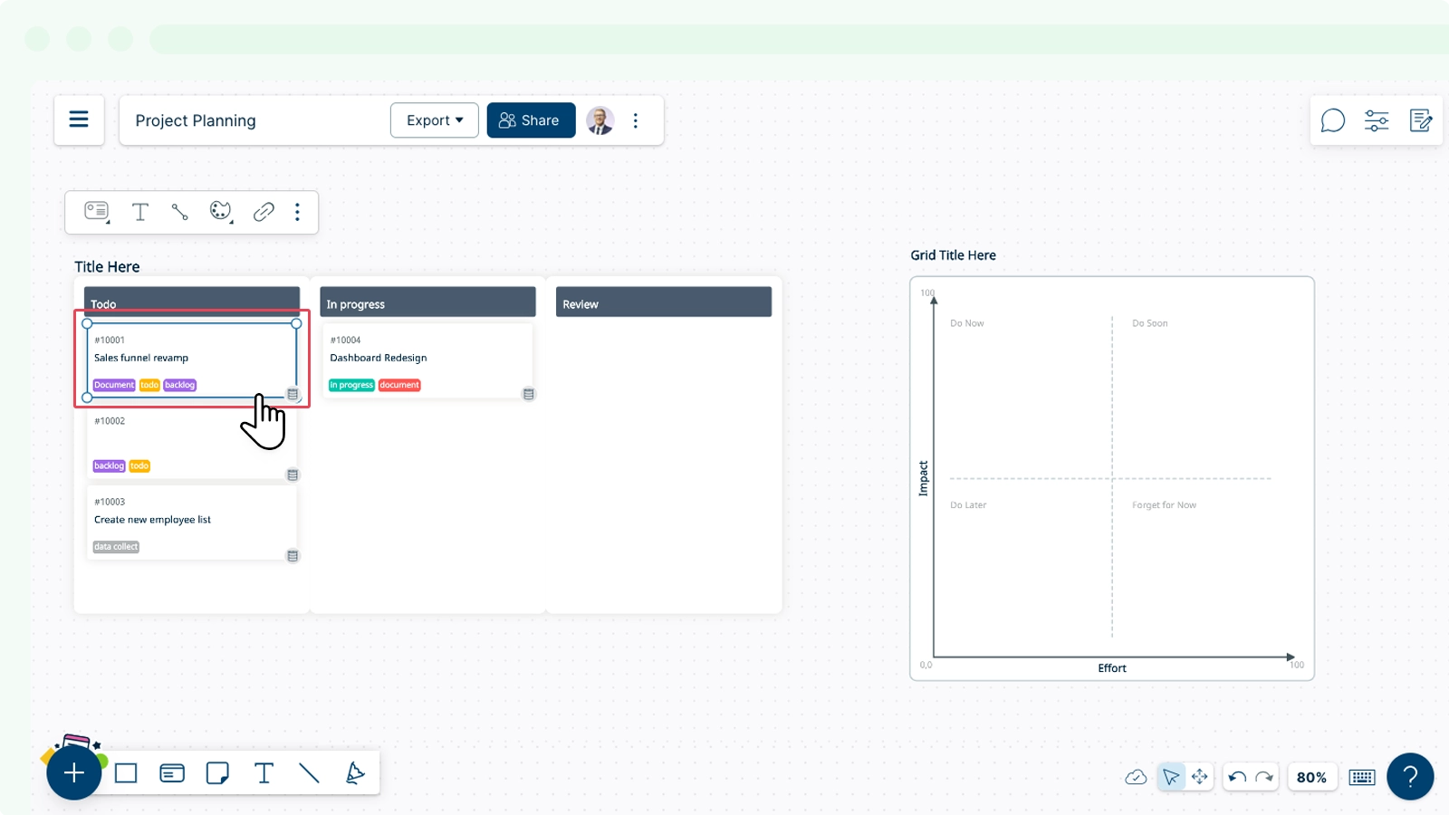 Create a 2x2 grid