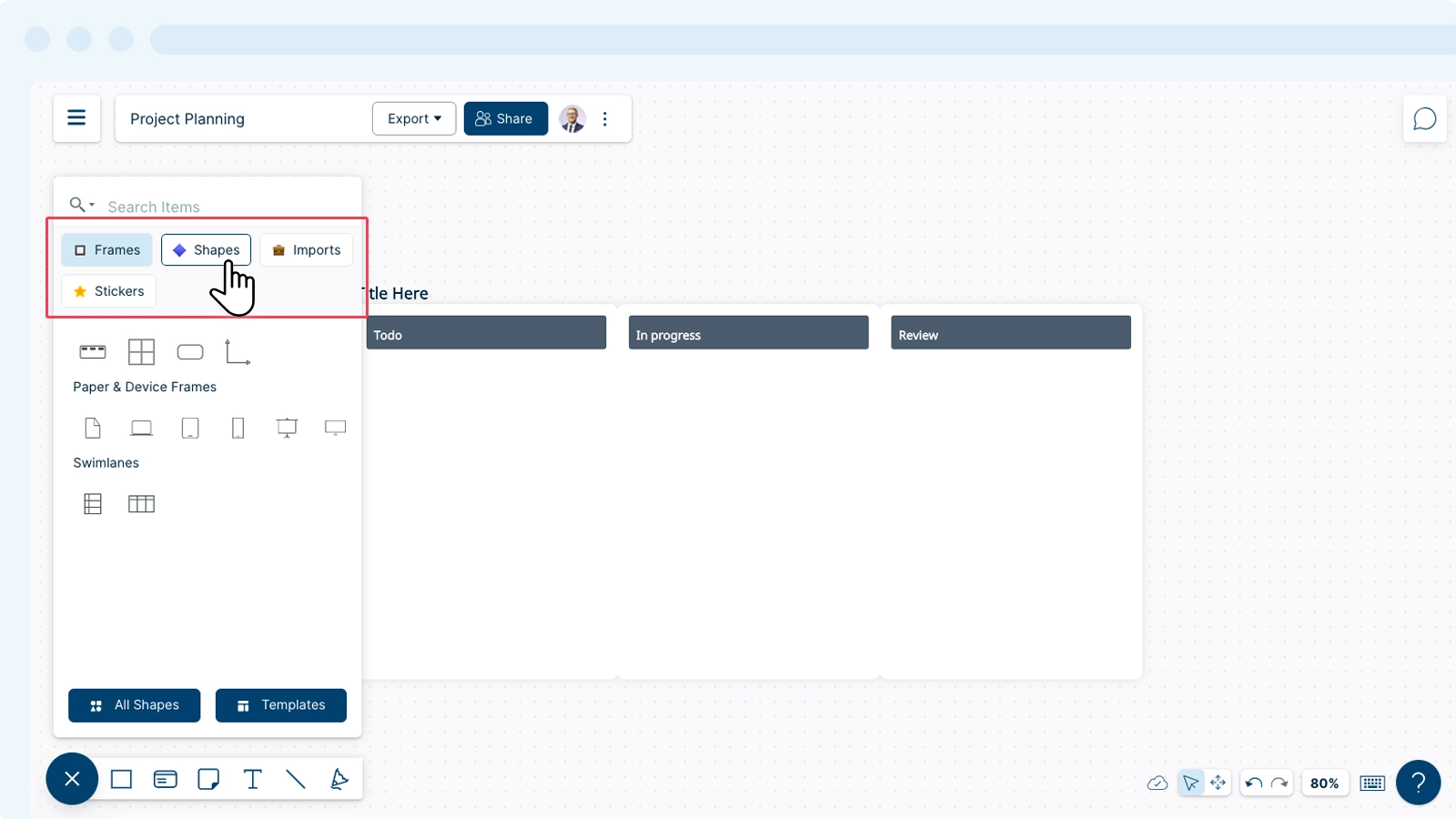 Add Cards into Kanban Board