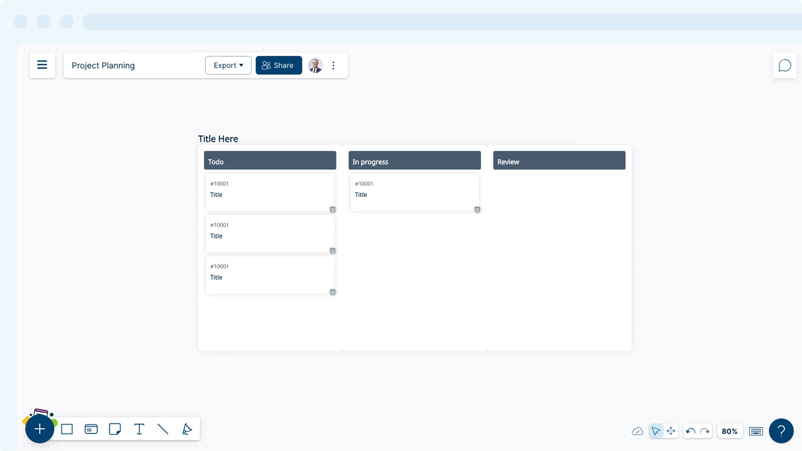 Add Cards into Kanban Board